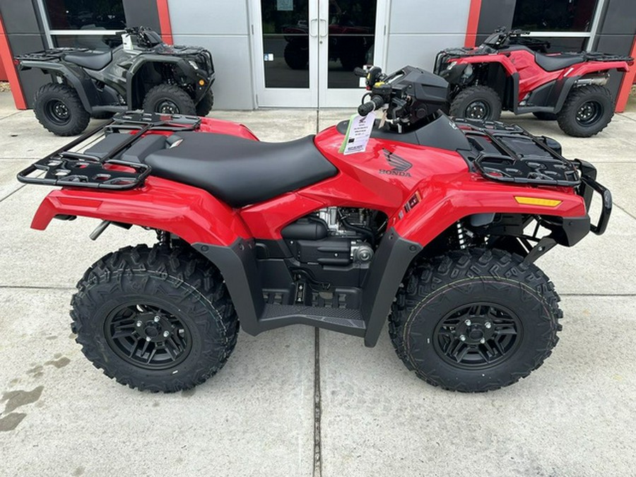 2024 Honda Fourtrax Rubicon 4X4 Automatic Avenger Red