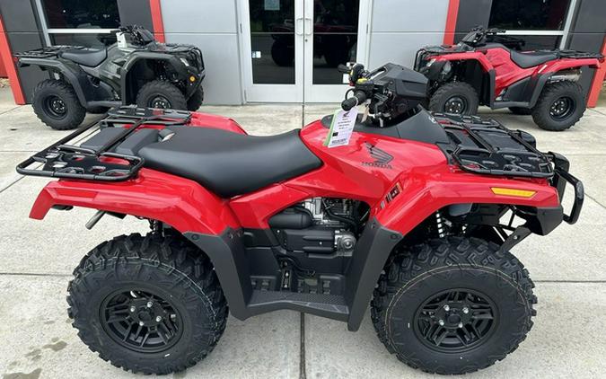 2024 Honda Fourtrax Rubicon 4X4 Automatic Avenger Red