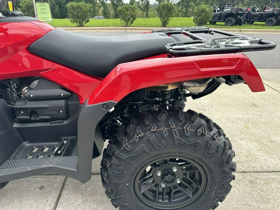 2024 Honda Fourtrax Rubicon 4X4 Automatic Avenger Red