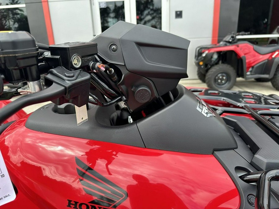 2024 Honda Fourtrax Rubicon 4X4 Automatic Avenger Red