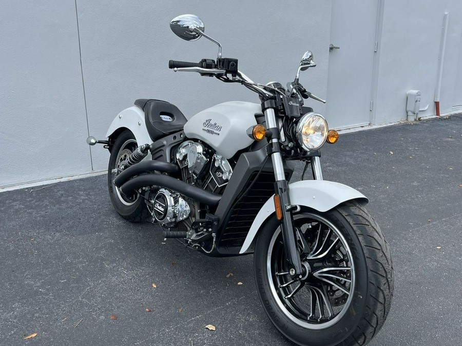 2020 Indian Motorcycle® Scout® ABS White Smoke