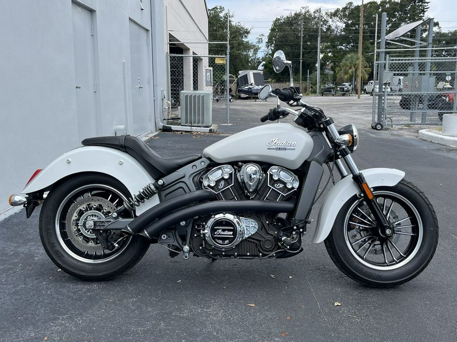 2020 Indian Motorcycle® Scout® ABS White Smoke