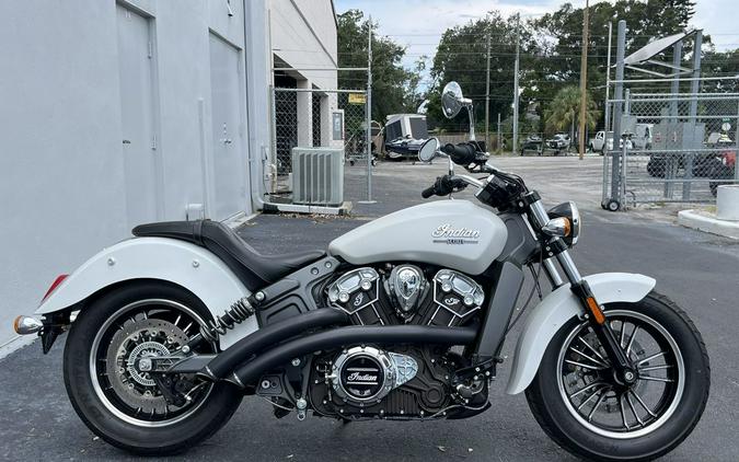 2020 Indian Motorcycle® Scout® ABS White Smoke