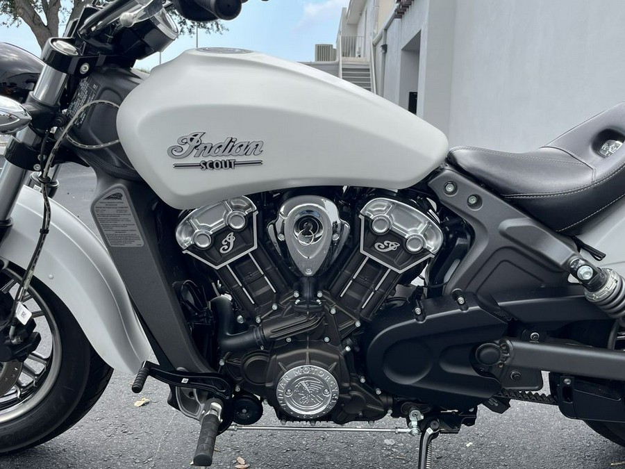 2020 Indian Motorcycle® Scout® ABS White Smoke