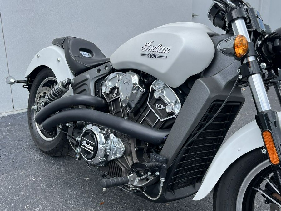 2020 Indian Motorcycle® Scout® ABS White Smoke