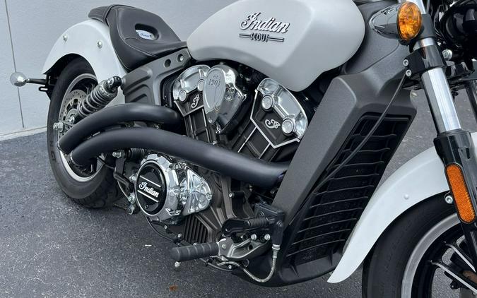 2020 Indian Motorcycle® Scout® ABS White Smoke