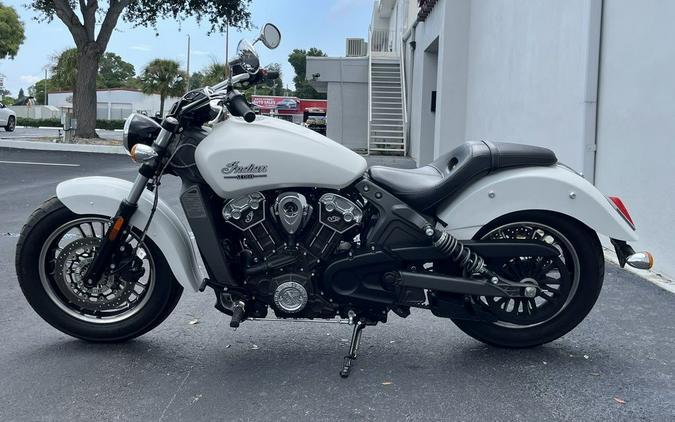 2020 Indian Motorcycle® Scout® ABS White Smoke