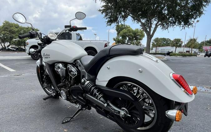 2020 Indian Motorcycle® Scout® ABS White Smoke