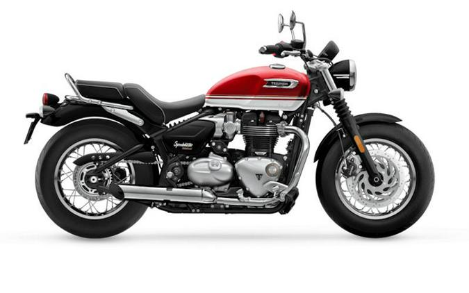 2026 Triumph Bonneville Speedmaster Carnival red