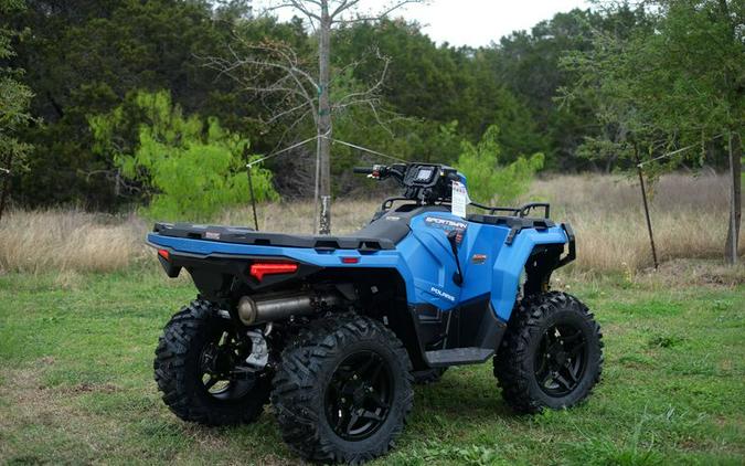 New 2024 POLARIS SPORTSMAN 570 TRAIL ELECTRIC BLUE