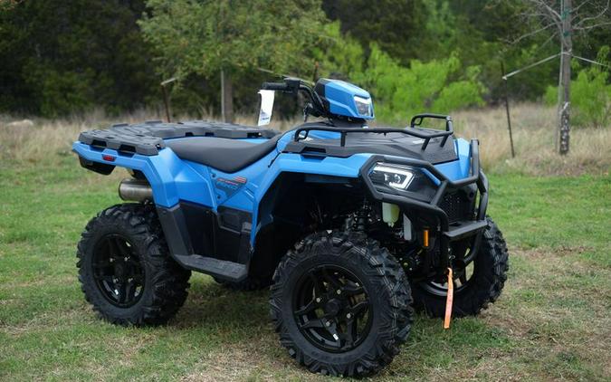 New 2024 POLARIS SPORTSMAN 570 TRAIL ELECTRIC BLUE