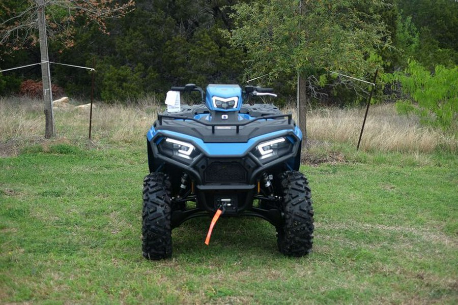 New 2024 POLARIS SPORTSMAN 570 TRAIL ELECTRIC BLUE