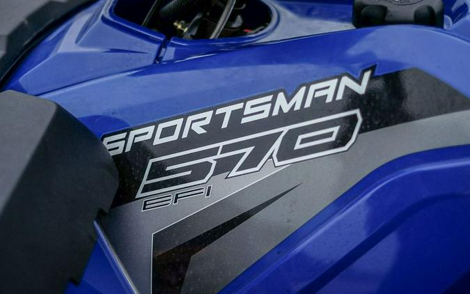 New 2024 POLARIS SPORTSMAN TOURING 570 SONIC BLUE