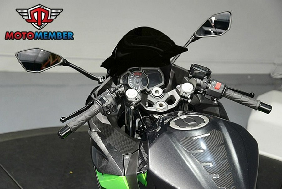 2023 Kawasaki Ninja 400 Matrix Camo Gray/Metallic Matte Carbon