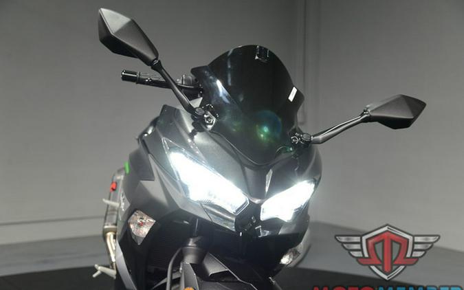 2023 Kawasaki Ninja 400 Matrix Camo Gray/Metallic Matte Carbon