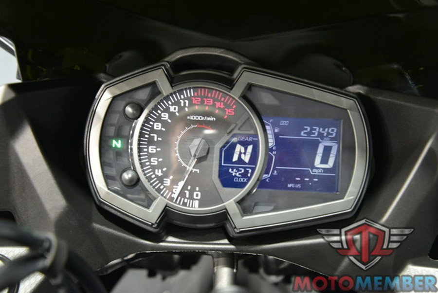 2023 Kawasaki Ninja 400 Matrix Camo Gray/Metallic Matte Carbon