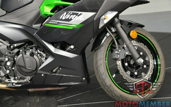 2023 Kawasaki Ninja 400 Matrix Camo Gray/Metallic Matte Carbon