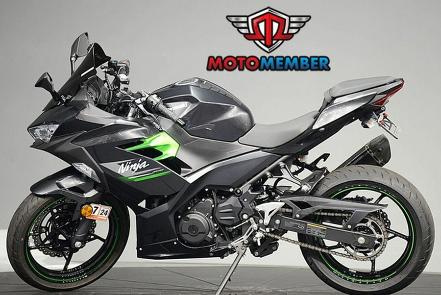 2023 Kawasaki Ninja 400 Matrix Camo Gray/Metallic Matte Carbon
