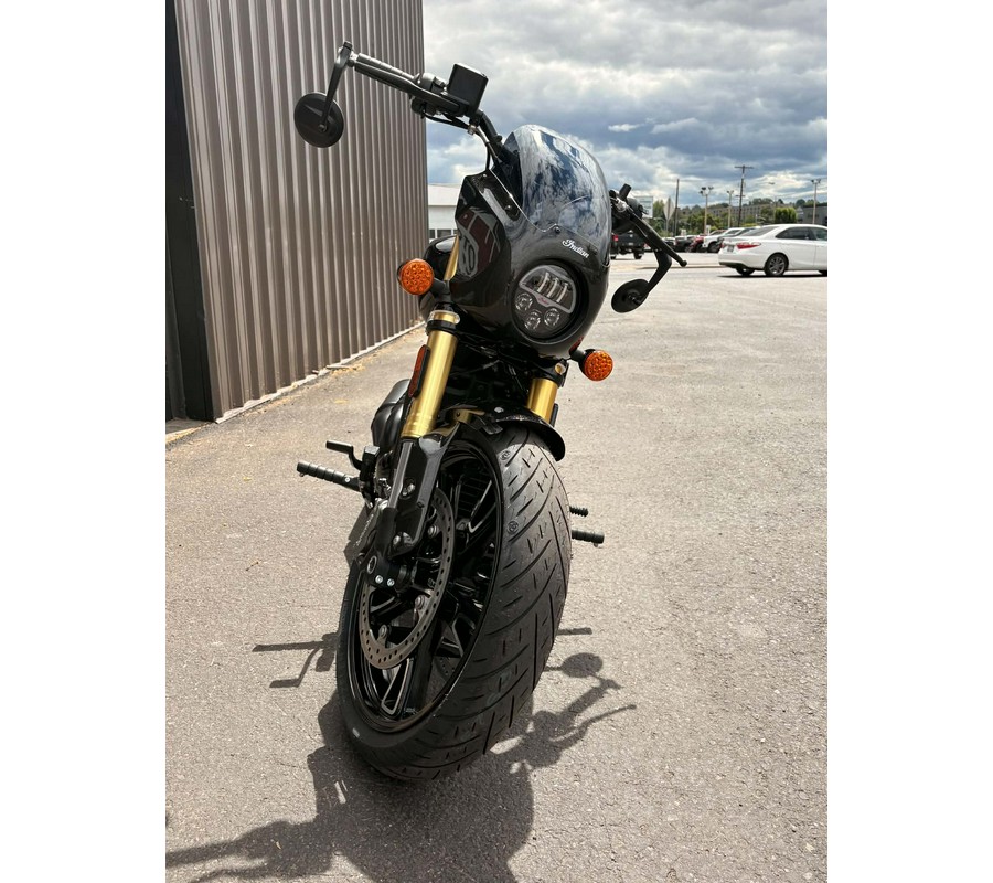 2026 Indian Motorcycle 101 SCOUT, ONYX BLACK CRYSTAL W/ GRFX, 49ST - 33592
