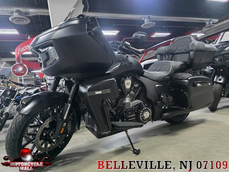2026 Indian Pursuit Dark Horse 112 W/ Powerband Audio Black Smoke