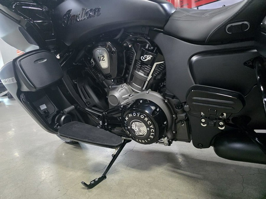 2026 Indian Pursuit Dark Horse 112 W/ Powerband Audio Black Smoke