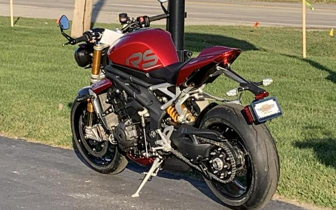 2024 Triumph Speed Triple 1200 RS Carnival Red