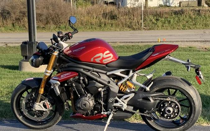 2024 Triumph Speed Triple 1200 RS Carnival Red