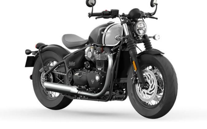 2024 Triumph Bonneville Bobber Jet Black/Ash Gray