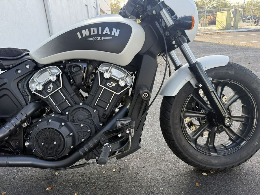 2019 Indian Motorcycle Scout Bobber ABS White Smoke