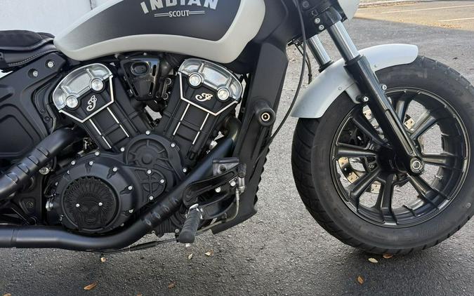 2019 Indian Motorcycle Scout Bobber ABS White Smoke