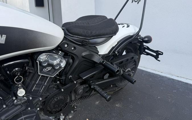 2019 Indian Motorcycle Scout Bobber ABS White Smoke