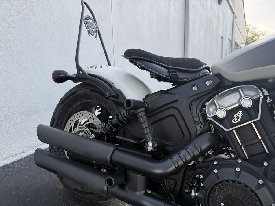 2019 Indian Motorcycle Scout Bobber ABS White Smoke