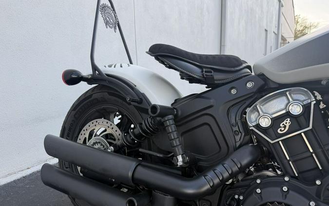 2019 Indian Motorcycle Scout Bobber ABS White Smoke
