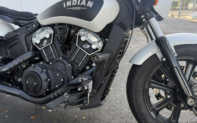 2019 Indian Motorcycle Scout Bobber ABS White Smoke