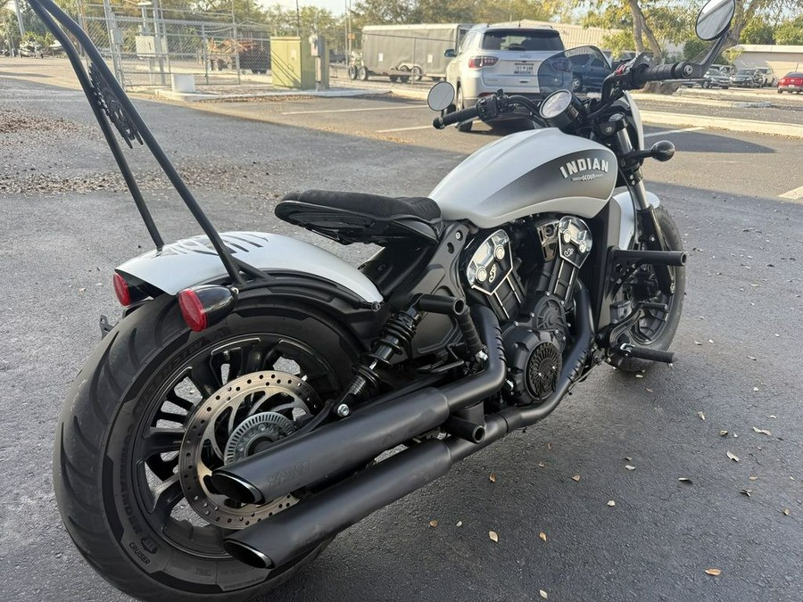 2019 Indian Motorcycle Scout Bobber ABS White Smoke