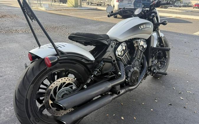 2019 Indian Motorcycle Scout Bobber ABS White Smoke