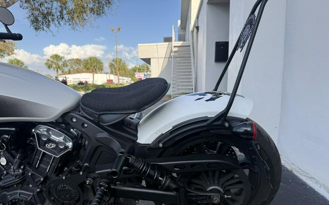 2019 Indian Motorcycle Scout Bobber ABS White Smoke