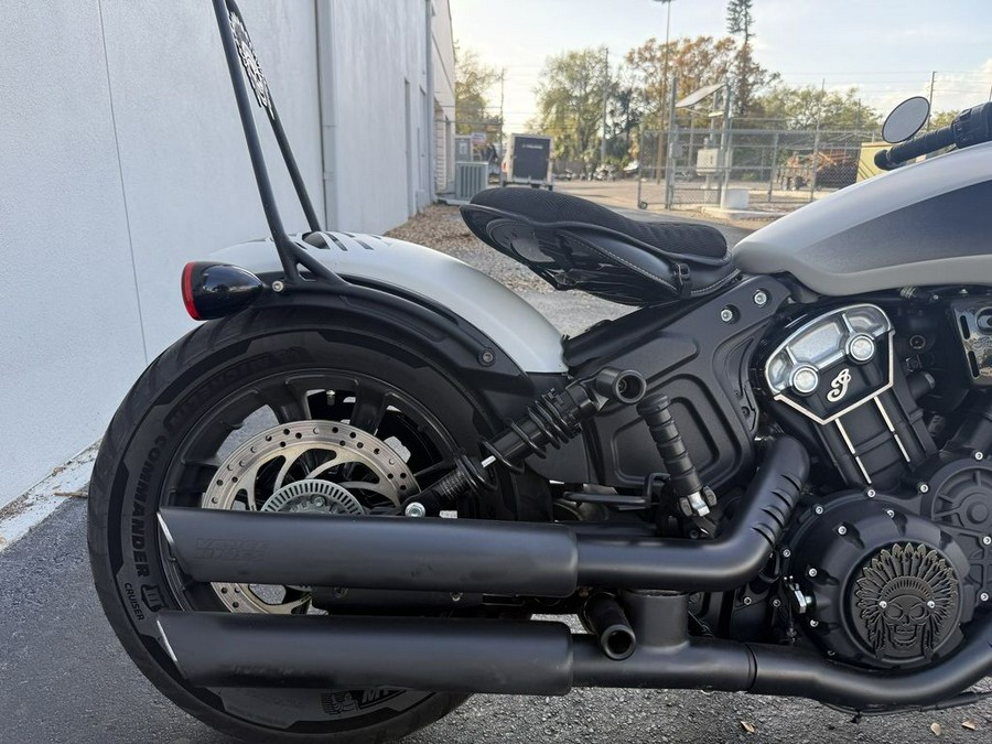 2019 Indian Motorcycle Scout Bobber ABS White Smoke