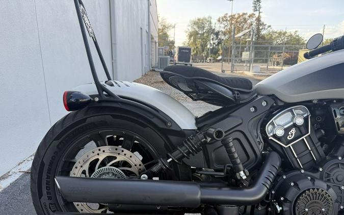 2019 Indian Motorcycle Scout Bobber ABS White Smoke