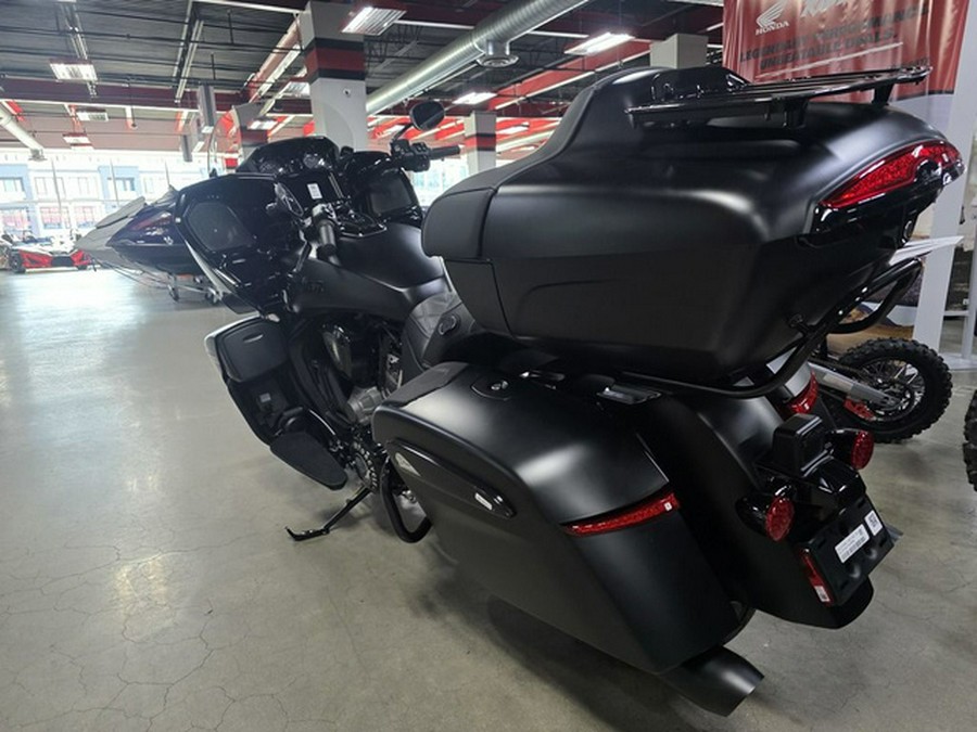 2026 Indian Pursuit Dark Horse 112 W/ Powerband Audio Black Smoke