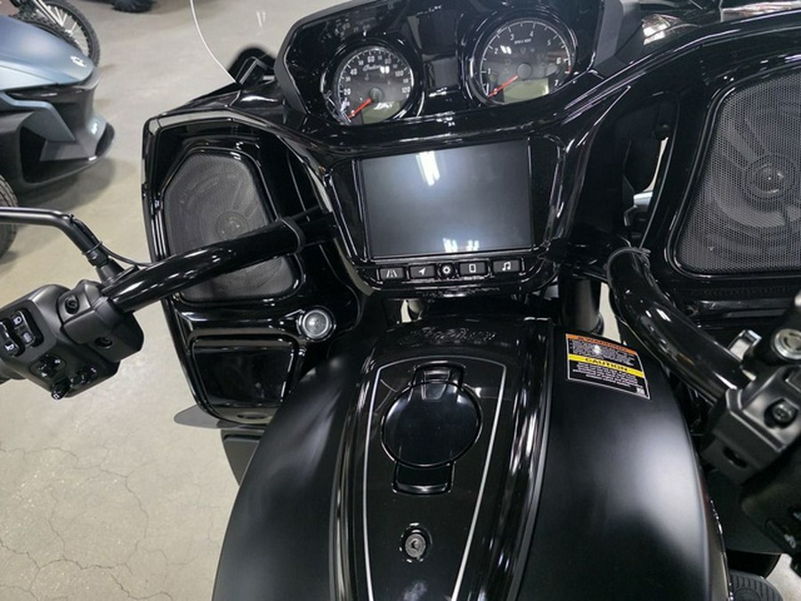 2026 Indian Pursuit Dark Horse 112 W/ Powerband Audio Black Smoke