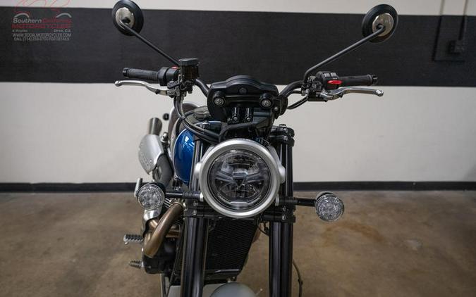 2022 Triumph Scrambler 1200 XC Cobalt Blue and Jet Black