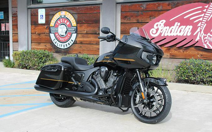 2026 Indian Motorcycle® Challenger® Dark Horse® 112 w/PowerBand Audio Black Crystal w/Black Metalli