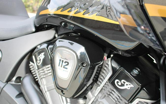 2026 Indian Motorcycle® Challenger® Dark Horse® 112 w/PowerBand Audio Black Crystal w/Black Metalli