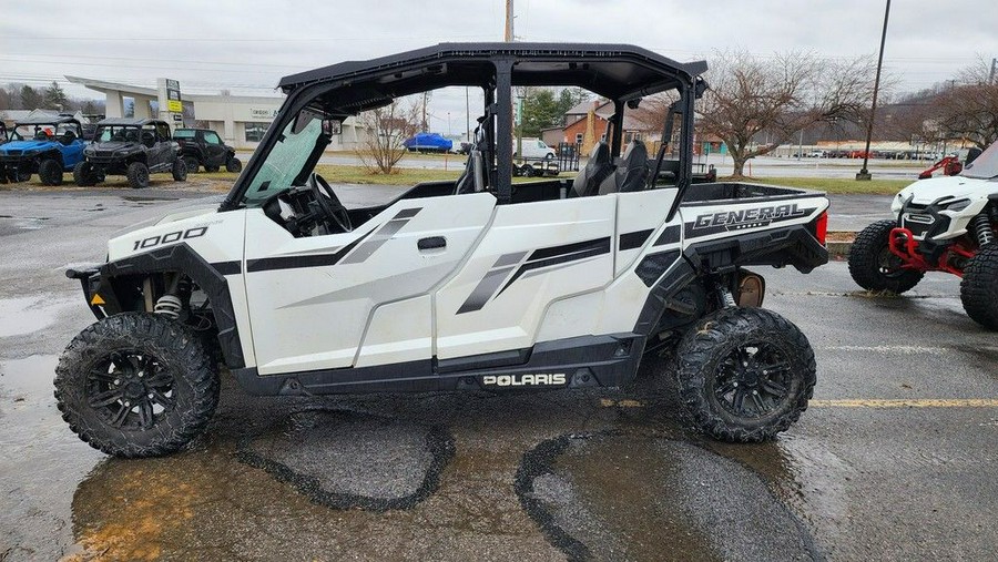 2019 Polaris® General® 4 1000 Matte White Metallic