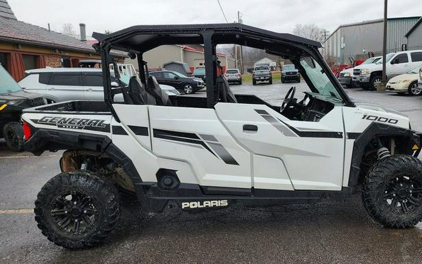 2019 Polaris® General® 4 1000 Matte White Metallic