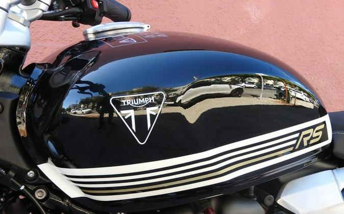 2025 Triumph Speed Twin 1200 RS Sapphire Black