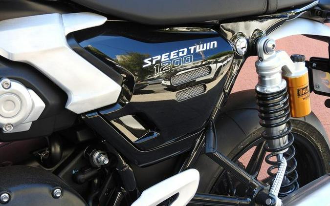 2025 Triumph Speed Twin 1200 RS Sapphire Black