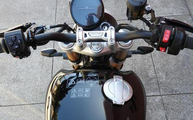 2025 Triumph Speed Twin 1200 RS Sapphire Black