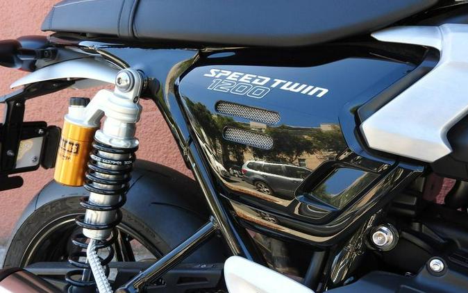 2025 Triumph Speed Twin 1200 RS Sapphire Black